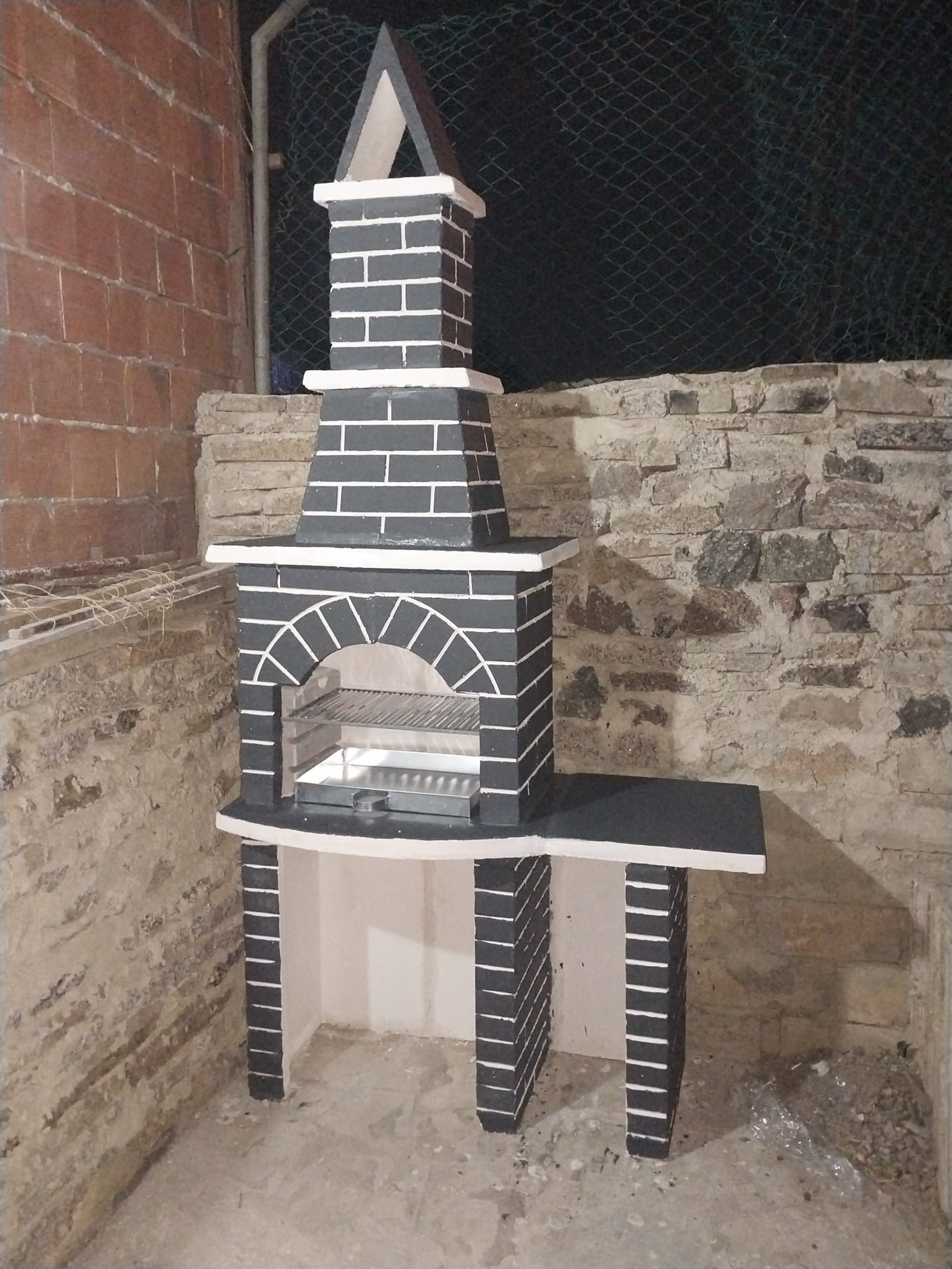BBQ Concrete Mold Formwork BBQ Concrete Mold Barbekü Beton Kalıbı