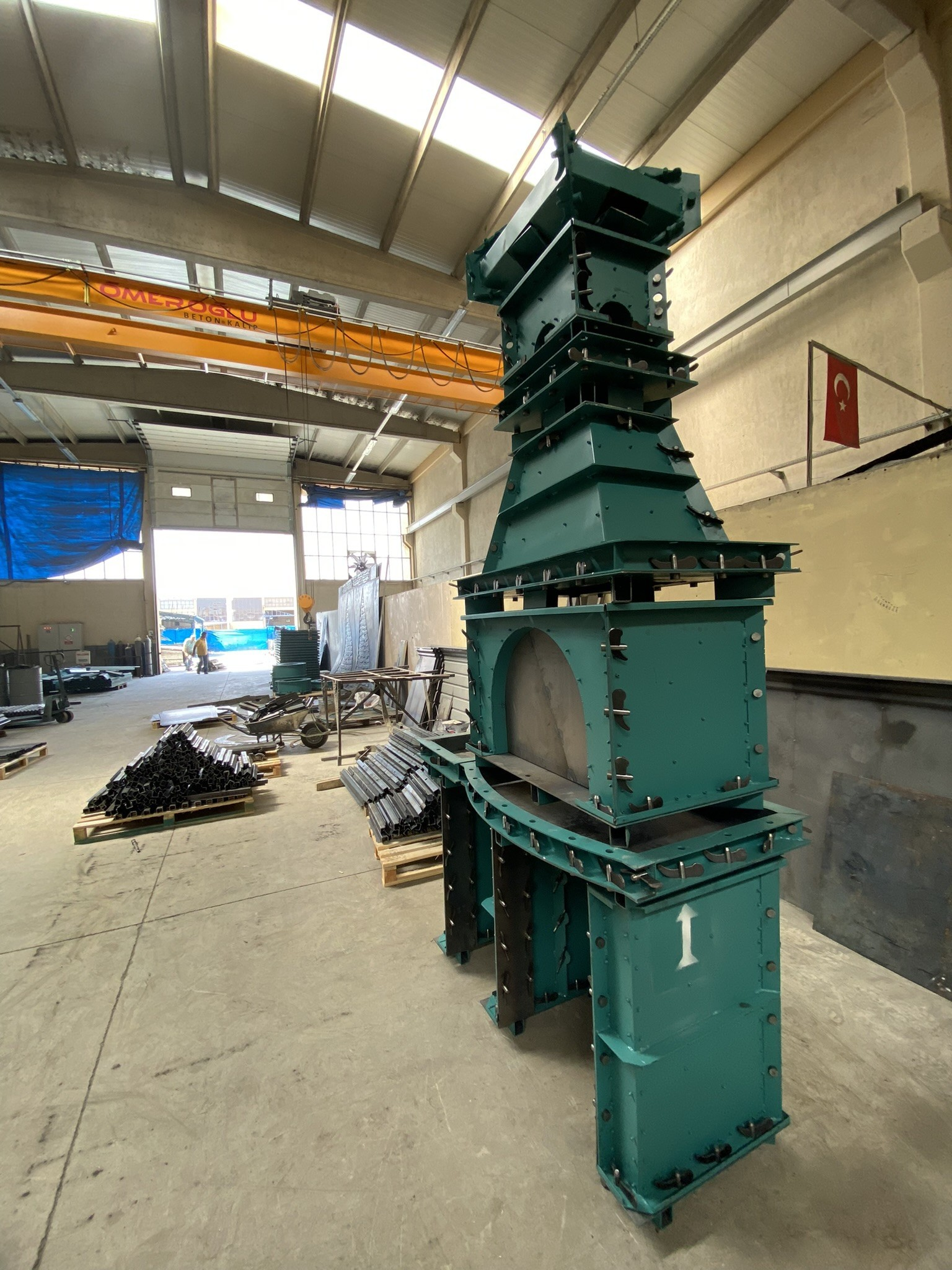 BBQ Concrete Mold Formwork BBQ Concrete Mold Barbekü Beton Kalıbı