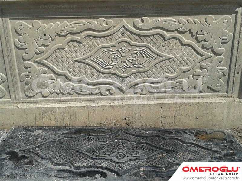Modular Formwork Garden Models  Decorative Concrete Mold Hanzade 147 
