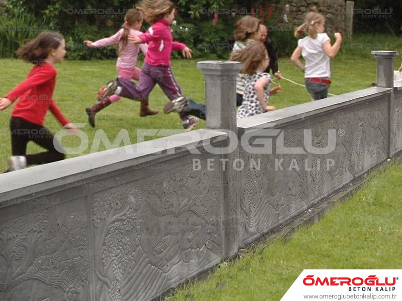 Modular Formwork Garden Models  Anatolia Pattern 129 concrete mold, wall mold