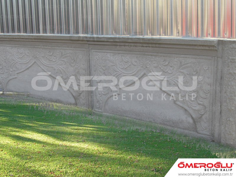 Modular Formwork Garden Models  Wilderness Pattern 130 concrete mold, wall mold