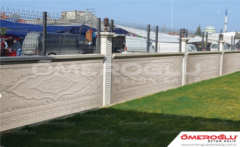Modular Formwork Garden Models  Decorative Concrete Mold Hanzade 147 