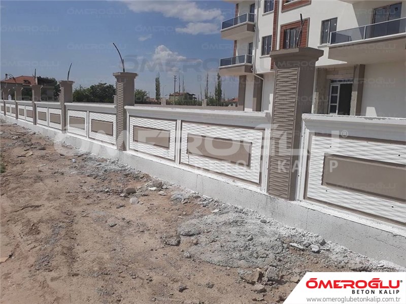 Modular Formwork Garden Models  Frame Design Of Concrete Wave Pattern 143 