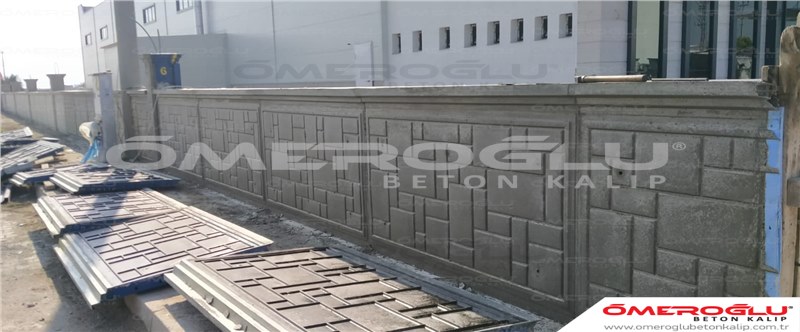 Modular Formwork Garden Models  Mixed Briquette Pattern 160 
