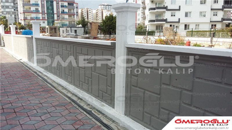 Modular Formwork Garden Models  Mixed Briquette Pattern 160 